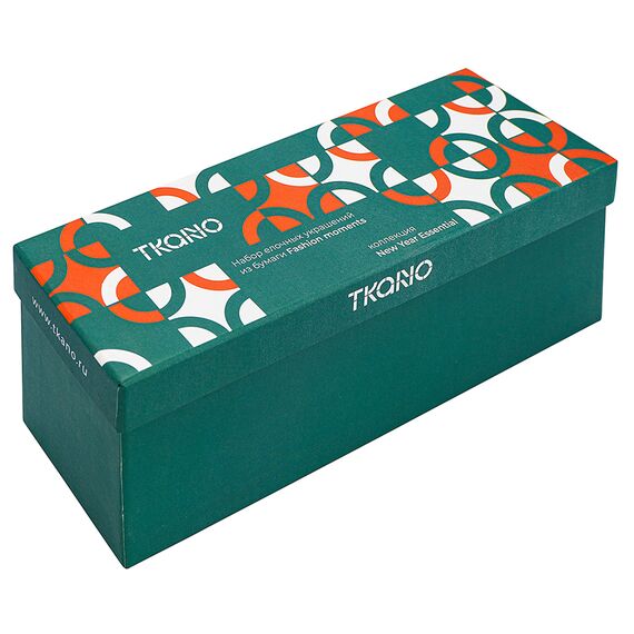 Набор елочных украшений из бумаги Fashion moments из коллекции New Year Essential, Tkano, изображение 13