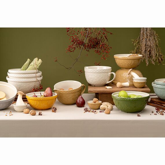 Кувшин для смешивания бежевого цвета с рельефным узором Ягоды Тайги из коллекции Russian North, 2л, Tkano, изображение 10