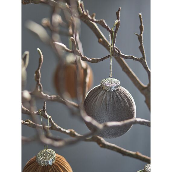 Набор ёлочных украшений Velvet Christmas из коллекции New Year Essential, 6 шт., Tkano, изображение 4