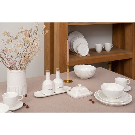 Кружка из фарфора белого цвета из коллекции Kitchen Spirit, 350 мл, Tkano, изображение 3