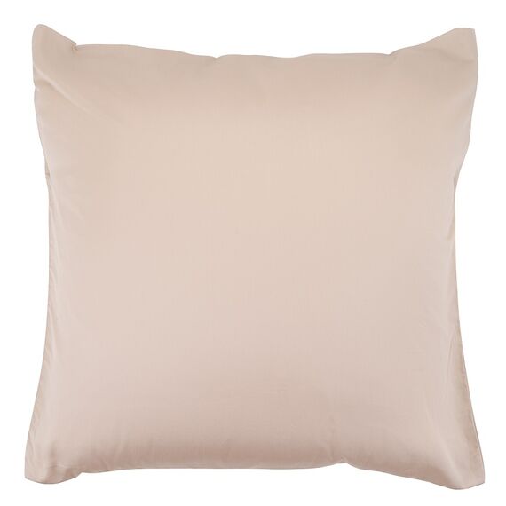Набор из двух наволочек из сатина бежевого цвета из коллекции Essential, 70х70 см, изображение 4