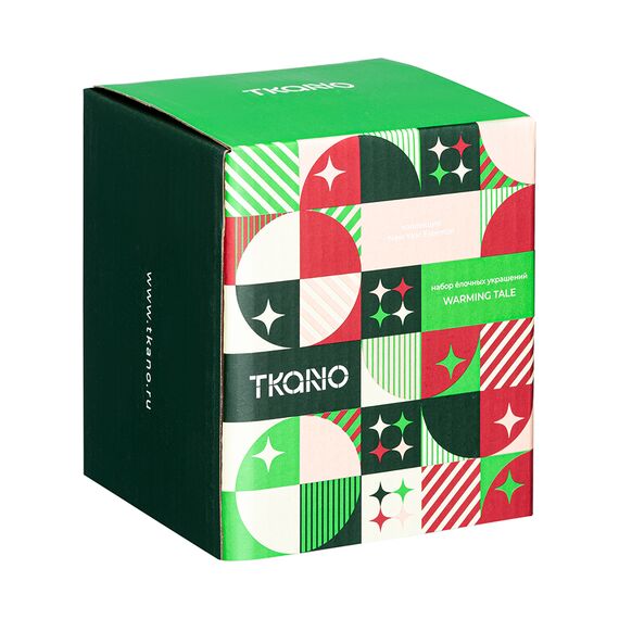 Набор ёлочных украшений Warming tale из коллекции New Year Essential, 3 шт., Tkano, изображение 9