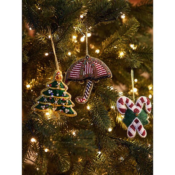 Набор ёлочных украшений Christmas blink из коллекции New Year Essential, 3 шт., Tkano, изображение 4