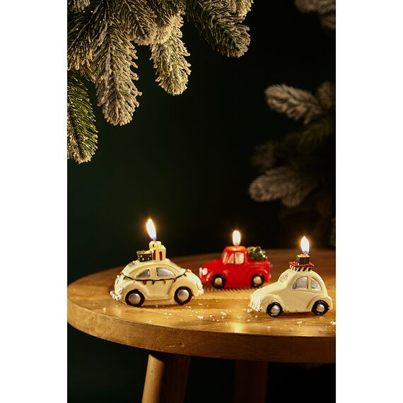 Набор декоративных свечей Magic drive из коллекции New Year Essential, 3 шт., Tkano, изображение 2