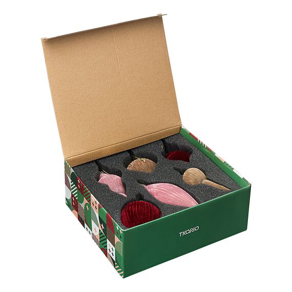 Набор ёлочных украшений Velvet mood из коллекции New Year Essential, 6 шт., Tkano, изображение 24