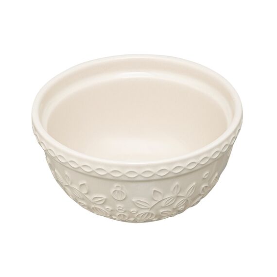 Набор из 4 пиал кремового/бежевого цветов с рельефным узором Ягоды Тайги из коллекции Russian North, 130 мл, Tkano, изображение 8