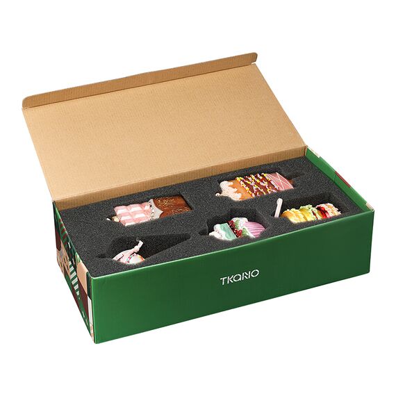 Набор ёлочных украшений Glimmer selection из коллекции New Year Essential, 5 шт., Tkano, изображение 13