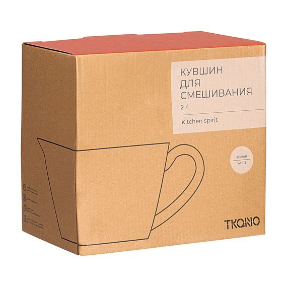 Кувшин для смешивания белого цвета из коллекции Kitchen spirit, 2 л, Tkano, изображение 6
