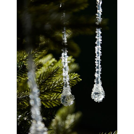 Набор ёлочных украшений Icy sparkles из коллекции New Year Essential, 6 шт., Tkano, изображение 6