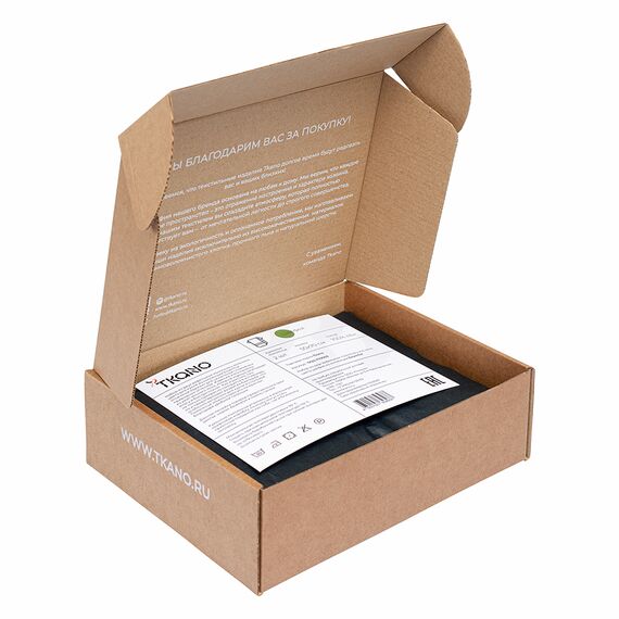 Набор из двух вафельных полотенец изо льна цвета шалфея из коллекции Essential, 50х70 см, Tkano, изображение 6