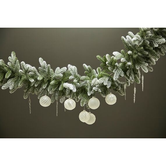 Набор ёлочных украшений Freezy magic из коллекции New Year Essential, 6 шт., Tkano, изображение 2