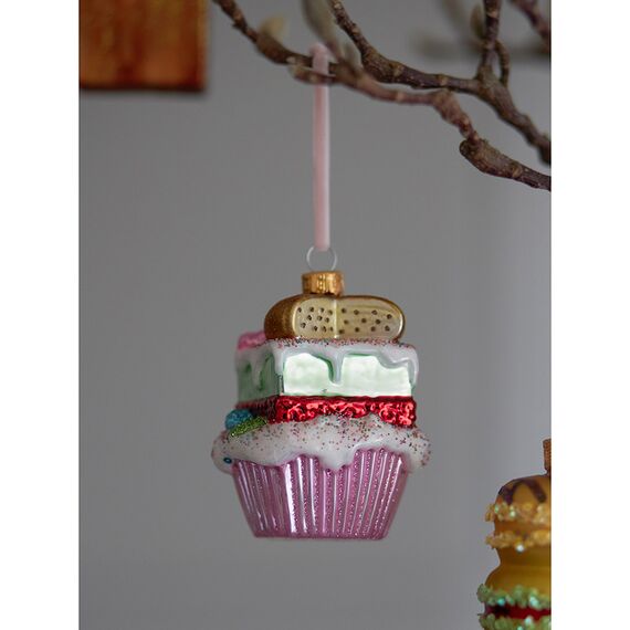 Набор ёлочных украшений Glimmer selection из коллекции New Year Essential, 5 шт., Tkano, изображение 5