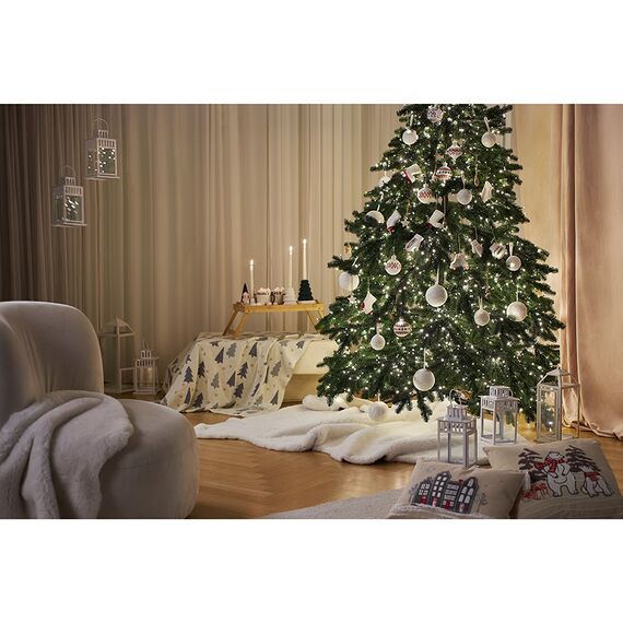 Набор ёлочных украшений с подсветкой Festive embroidey из коллекции New Year Essential, 4 шт., Tkano, изображение 10