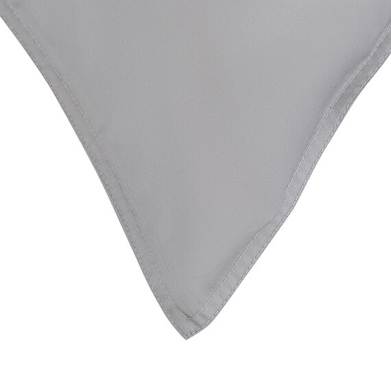 Набор наволочек из премиального сатина серого цвета из коллекции Essential, 70х70 см, Tkano, изображение 9