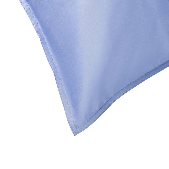 Набор из двух наволочек из сатина сиреневого цвета из коллекции Essential, 70х70 см, изображение 6