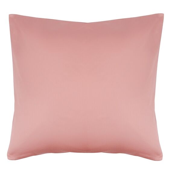 Набор из двух наволочек из сатина темно-розового цвета из коллекции Essential, 70х70 см, изображение 6