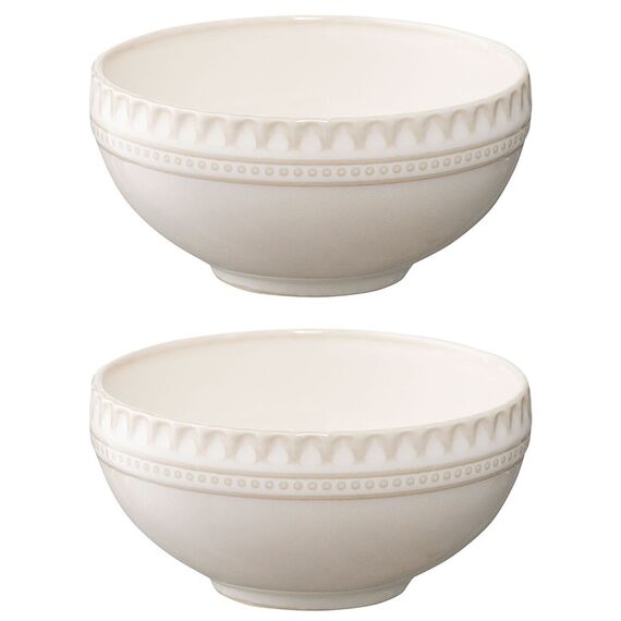 Набор из двух пиал белого цвета из коллекции Kitchen Spirit, 200 мл, Tkano