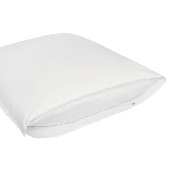 Набор наволочек из плотного сатина белого цвета из коллекции Essential, 70х70 см, Tkano, изображение 9