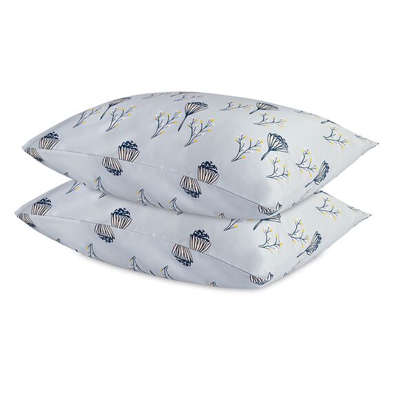 Набор наволочек 'Полевые цветы' из премиального сатина из коллекции Russian North, 50х70 см, Tkano