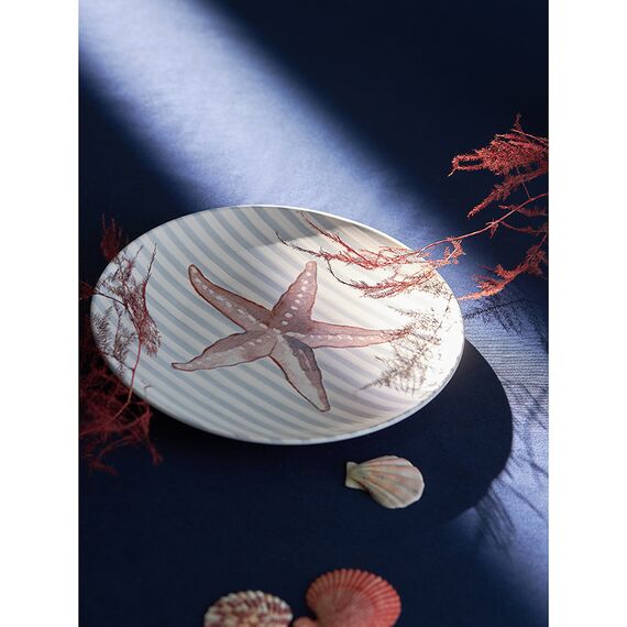 Набор из четырех тарелок Aquarium из коллекции Sea treasures, 21,5 см, Tkano, изображение 5