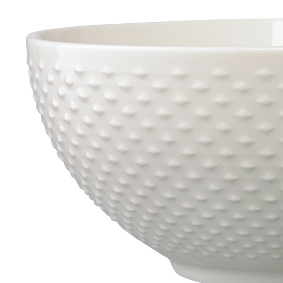 Набор из двух салатников белого цвета с фактурным рисунком из коллекции Essential, 16см, Tkano, изображение 5