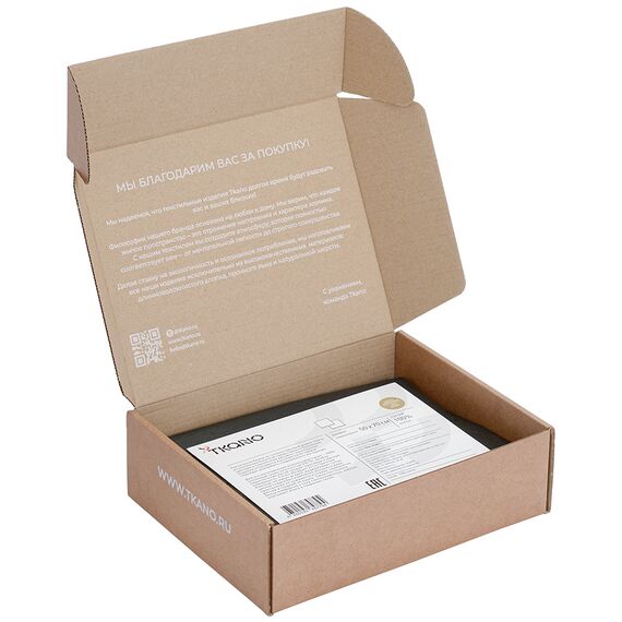 Набор из двух наволочек из сатина светло-коричневого цвета из коллекции Essential, 50х70 см, Tkano, изображение 4