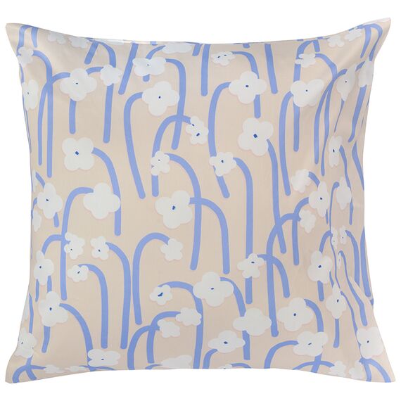 Набор из двух наволочек сиреневого цвета с принтом Полярный цветок из коллекции Scandinavian touch, 70х70 см, изображение 4