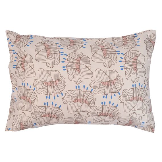 Набор из двух наволочек из сатина с принтом 'Цветы' из коллекции Prairie, 50х70 см, изображение 4