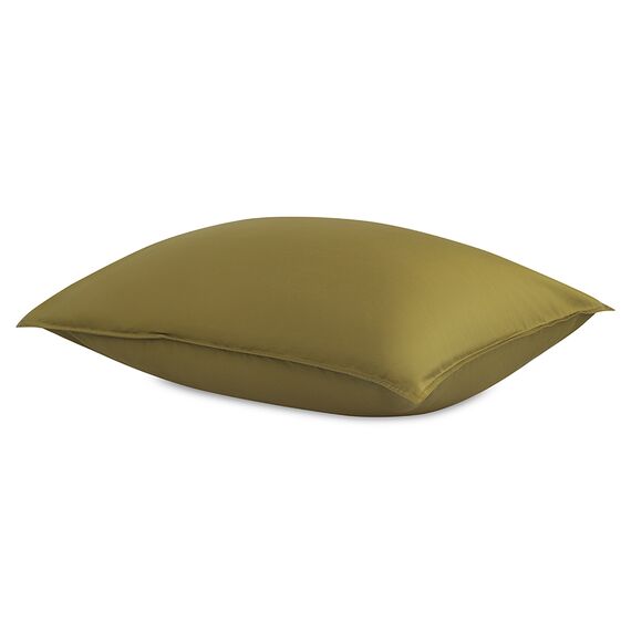 Набор наволочек из премиального сатина оливкового цвета из коллекции Essential, 50х70 см, Tkano, изображение 6