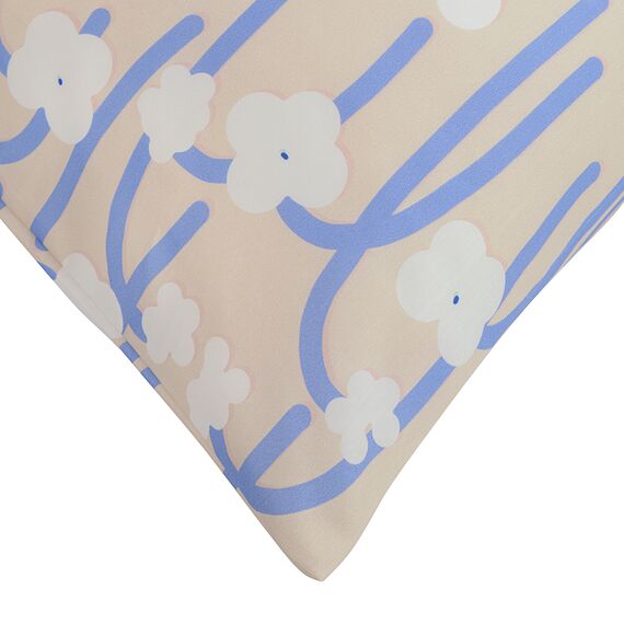 Набор из двух наволочек сиреневого цвета с принтом Полярный цветок из коллекции Scandinavian touch, 70х70 см, изображение 5