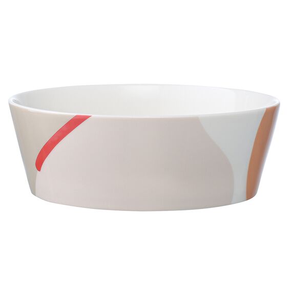 Набор из двух салатников бежевого цвета с авторским принтом из коллекции Freak Fruit, 16см, Tkano, изображение 5