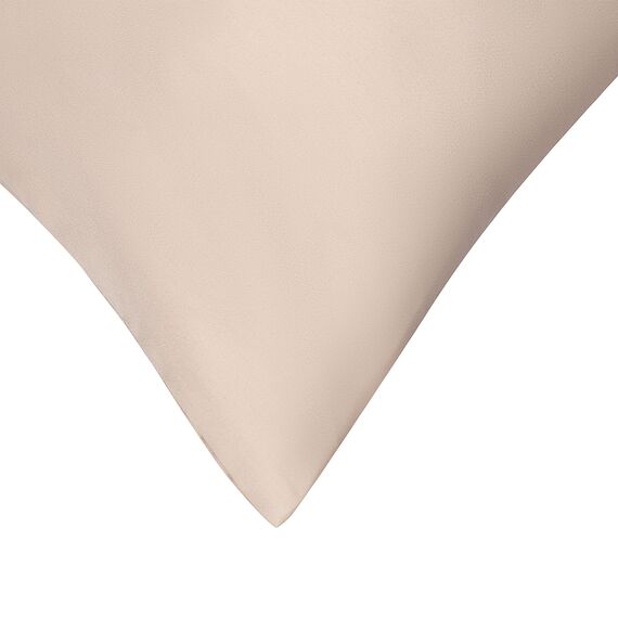 Набор наволочек из премиального сатина бежевого цвета из коллекции Essential, 50х70 см, Tkano, изображение 7