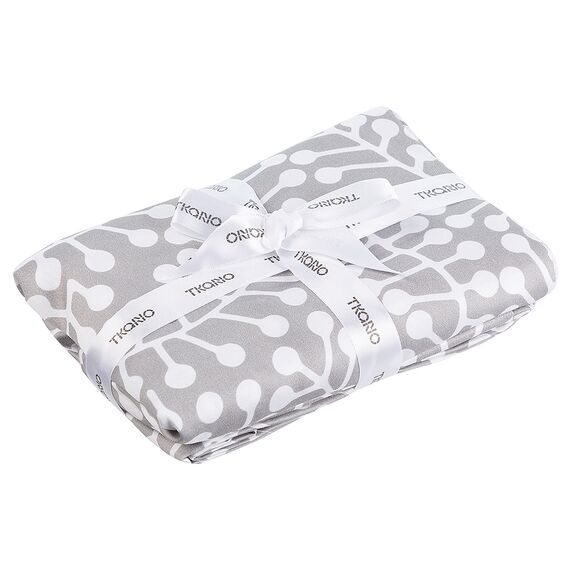 Набор из двух наволочек серого цвета с принтом Спелая смородина из коллекции Scandinavian touch, 70х70 см, изображение 6