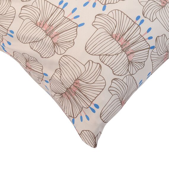 Набор из двух наволочек из сатина с принтом 'Цветы' из коллекции Prairie, 70х70 см, изображение 6