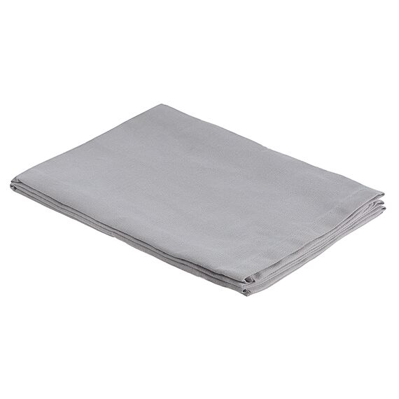 Набор из двух салфеток сервировочных из хлопка серого цвета из коллекции Essential, 45х45 см, изображение 3