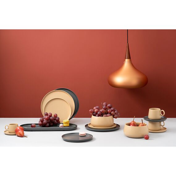 Набор из двух чайных пар бежевого цвета из коллекции Essential, 250 мл, Tkano, изображение 9