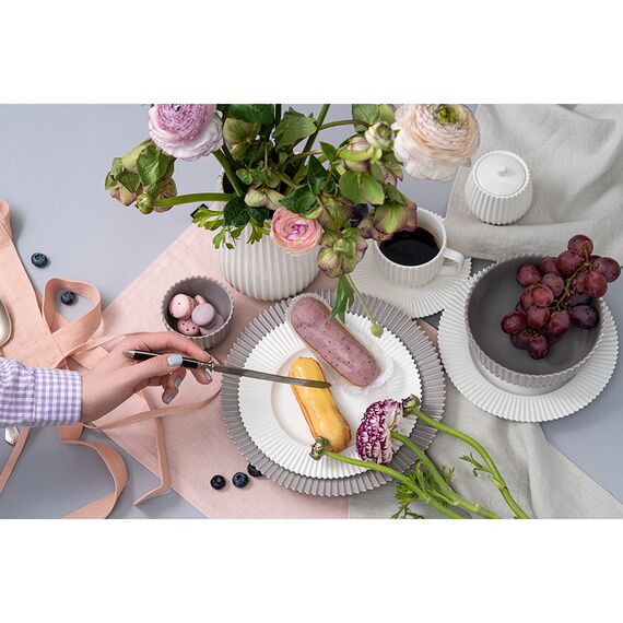 Набор из двух салатников темно-серого цвета из коллекции Edge, 650 мл, Tkano, изображение 3