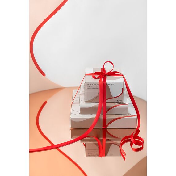 Набор из двух салатников бежевого цвета с авторским принтом из коллекции Freak Fruit, 16см, Tkano, изображение 3