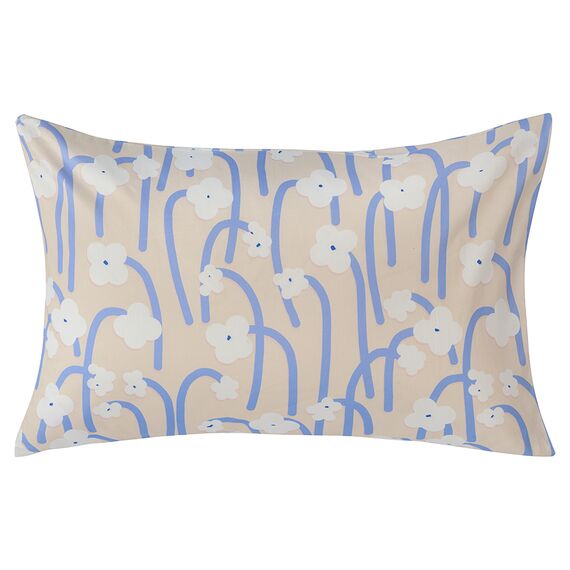 Набор из двух наволочек сиреневого цвета с принтом Полярный цветок из коллекции Scandinavian touch, 50х70 см, изображение 4