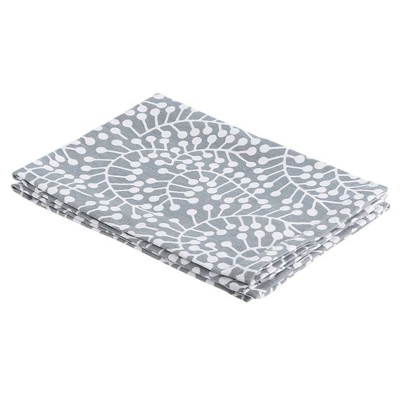 Набор из двух салфеток сервировочных серого цвета с принтом Спелая Смородина из коллекции Scandinavian touch, 45х45 см, изображение 2