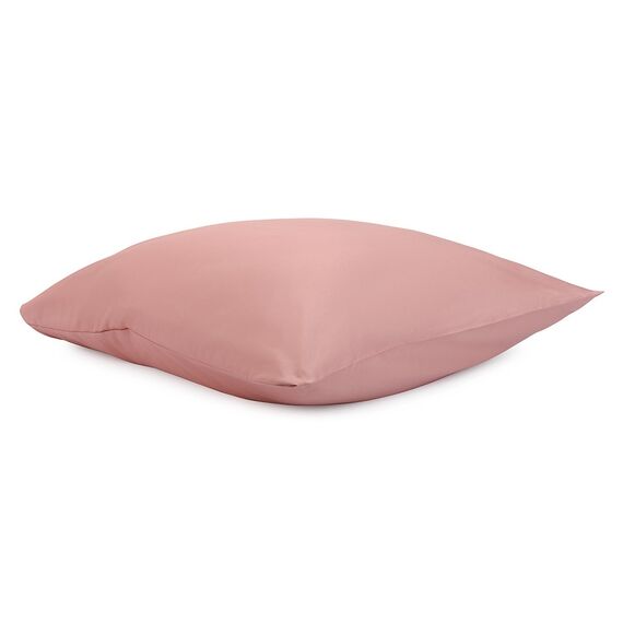 Набор из двух наволочек из сатина темно-розового цвета из коллекции Essential, 70х70 см, изображение 7