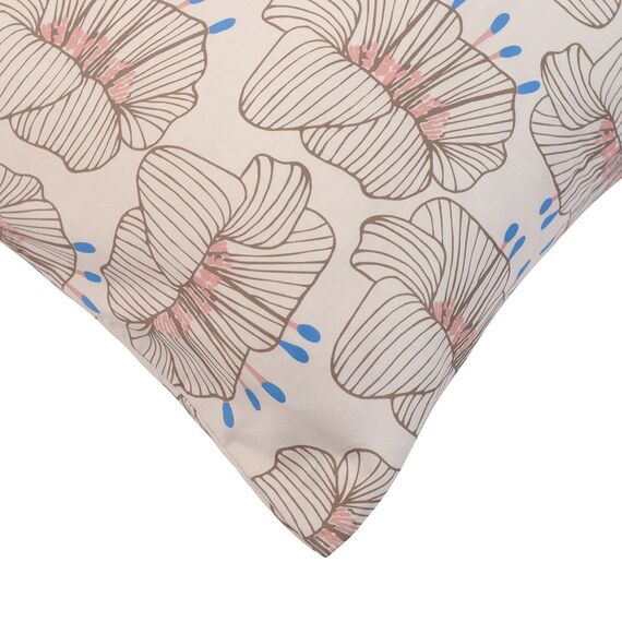 Набор из двух наволочек из сатина с принтом 'Цветы' из коллекции Prairie, 50х70 см, изображение 7