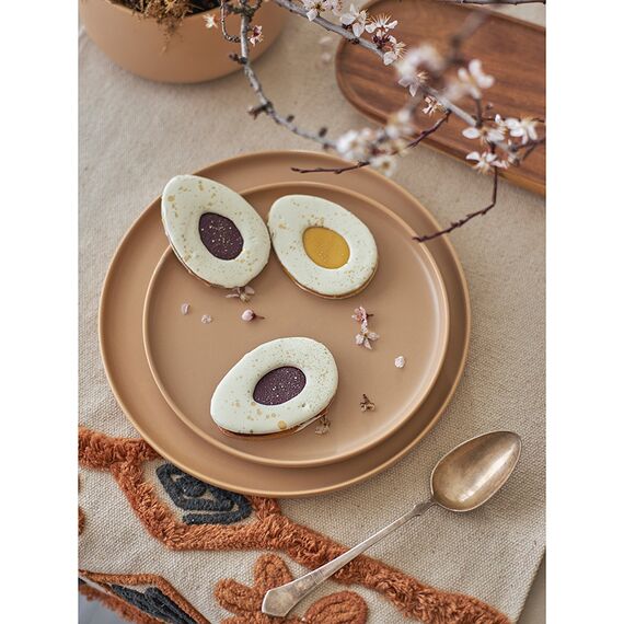 Набор из двух тарелок бежевого цвета из коллекции Essential, 20 см, Tkano, изображение 7