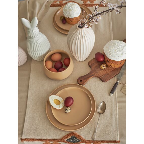 Набор из двух салатников бежевого цвета из коллекции Essential, 800 мл, Tkano, изображение 5