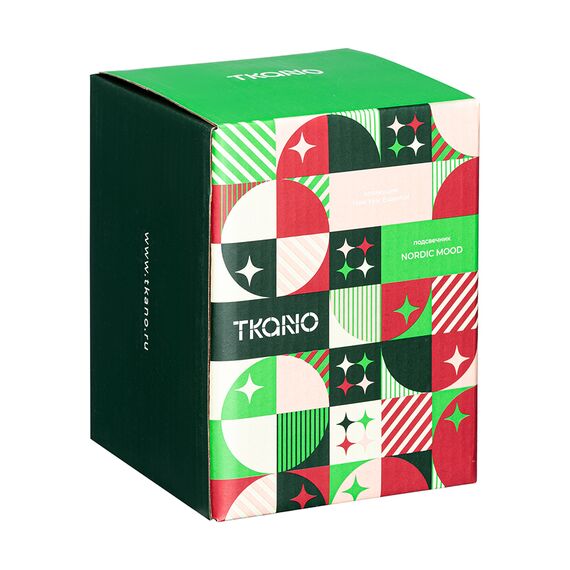 Подсвечник Nordic mood зеленого цвета из коллекции New Year Essential, 13 см, Tkano, изображение 7