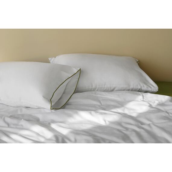 Набор наволочек из сатина из коллекции Meditation, olive, 70х70 см, Tkano, изображение 9