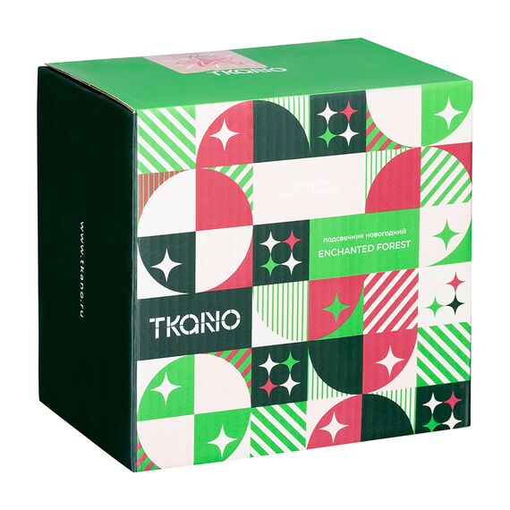 Подсвечник новогодний Enchanted forest из коллекции New Year Essential, 14 см, Tkano, изображение 6