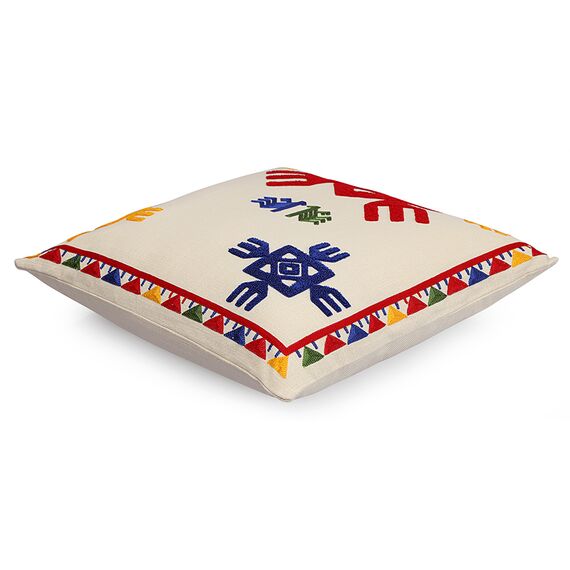 Подушка декоративная по мотивам чувашских орнаментов из коллекции Cultural Heritage, 45х45 см, Tkano, изображение 10