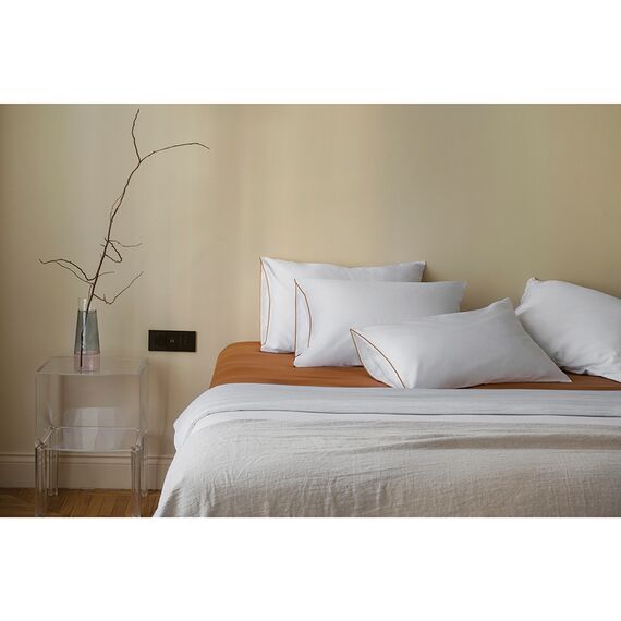 Набор наволочек из сатина из коллекции Meditation, caramel, 50х70 см, Tkano, изображение 3