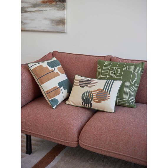 Подушка декоративная Cave maze из коллекции Ethnic, 45х45 см, Tkano, изображение 3